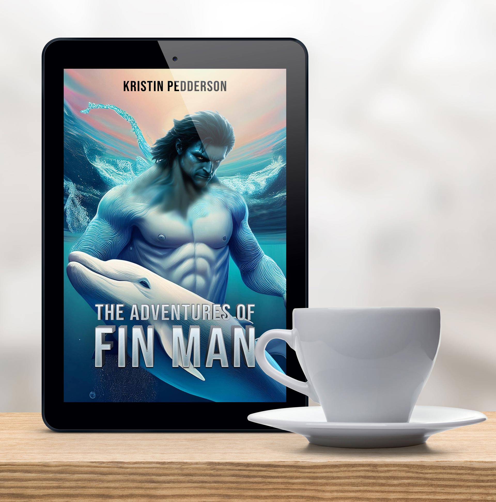 Fin Man Book-Display Adventures Of Fin Man, Book Display